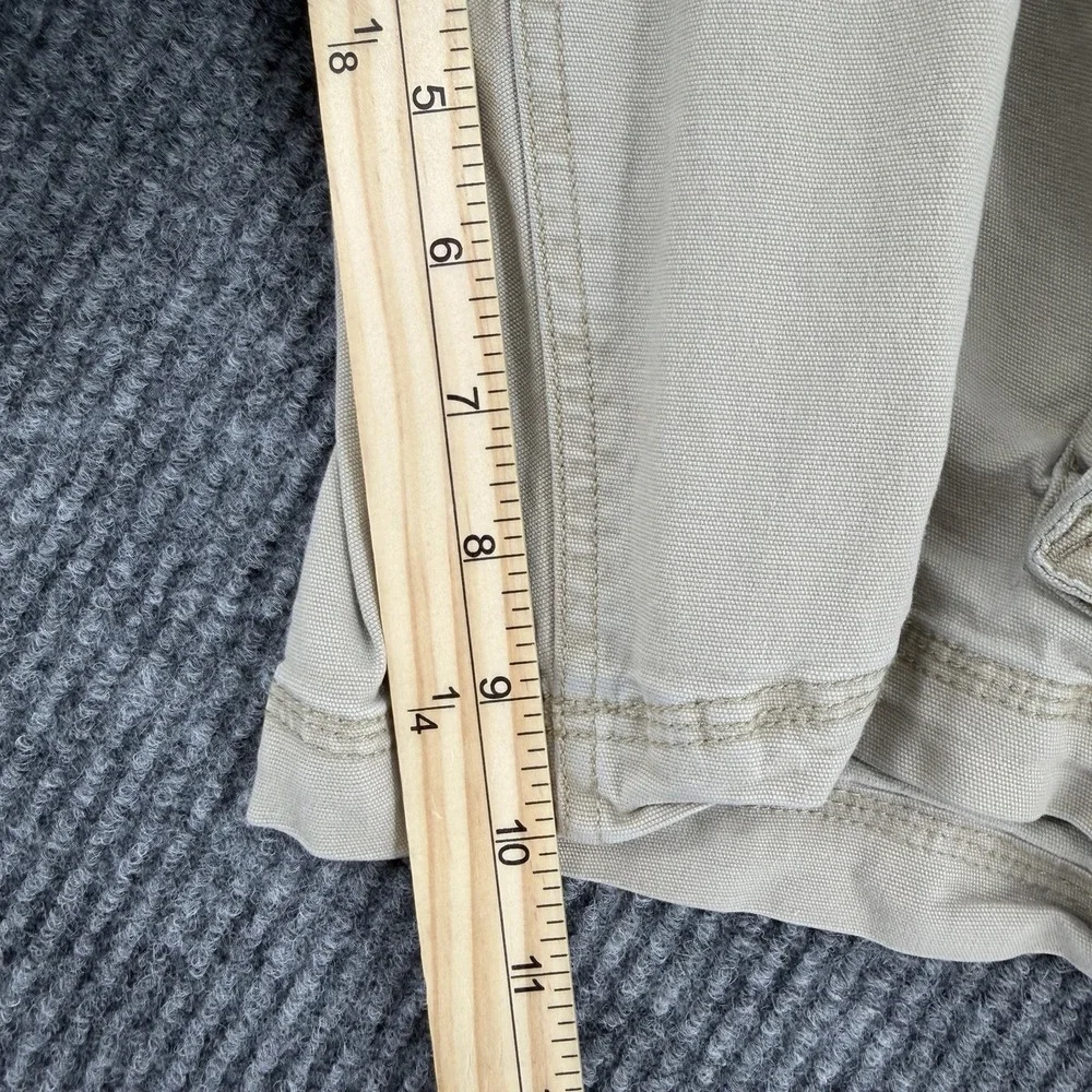 GAP Khaki Cargo Shorts Mens 36 Tan Fishing Camping Utility Pockets Outdoor Large